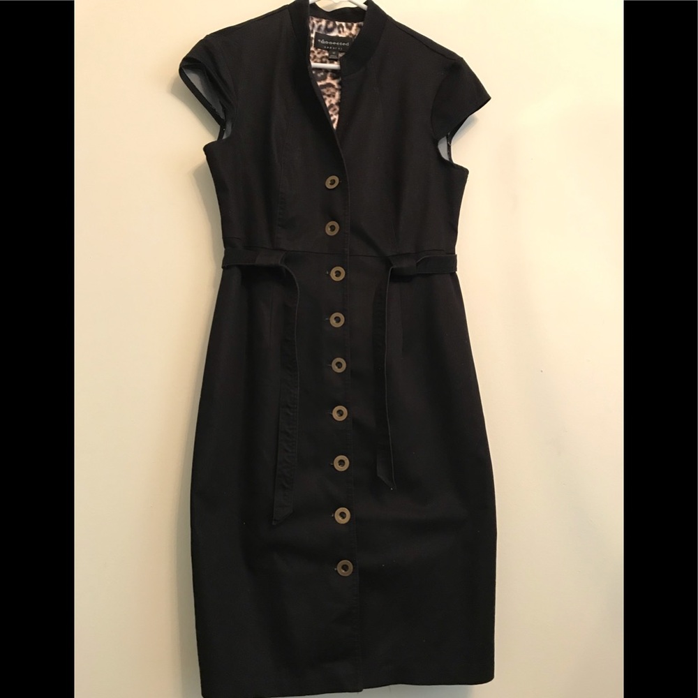 Black Shirt Dress